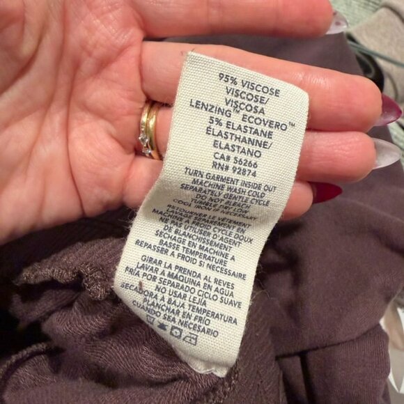 Splendid Mocha Brown Jersey Soft Knit Flowy Maxi Skirt Size Small - Picture 5 of 5